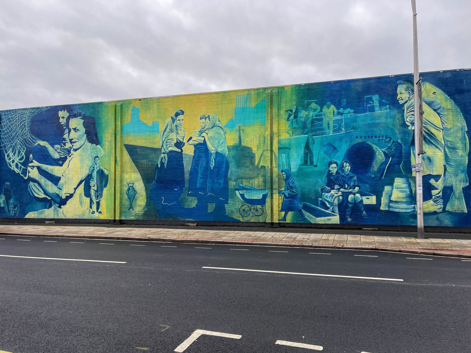 Hessle Road Fishing Heritage Hull Street Art